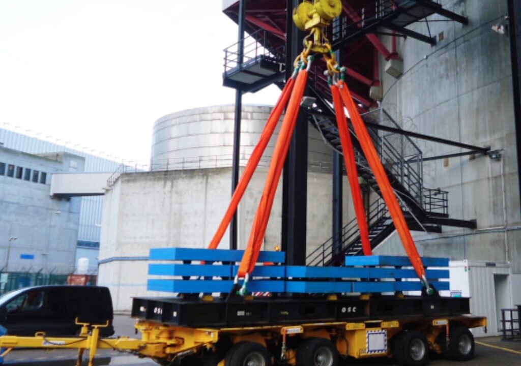 Prüfung mit hoher Last mit einer Plattform OSC Heavy Duty