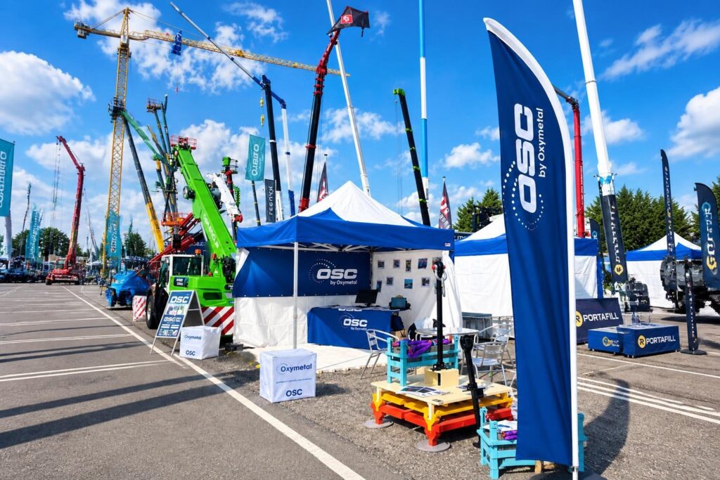 Stand OSC by Oxymetal aux Vertikal Days 2026 à Newark